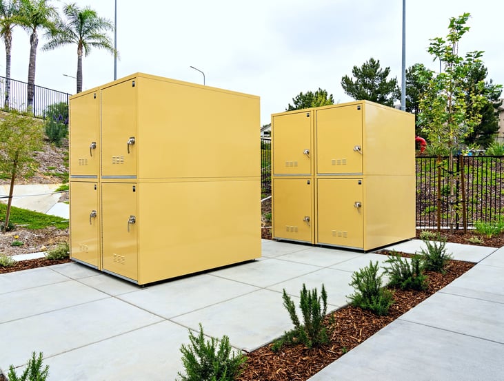 Powder coated Madlockers