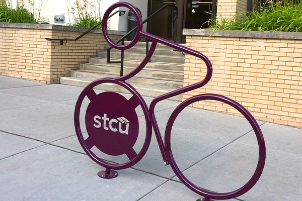 Logo Custom Bike Racks