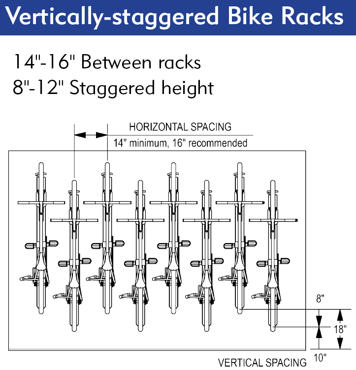 vertical bike parking system