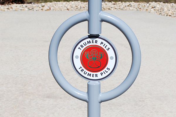 Logo Custom Bike Racks