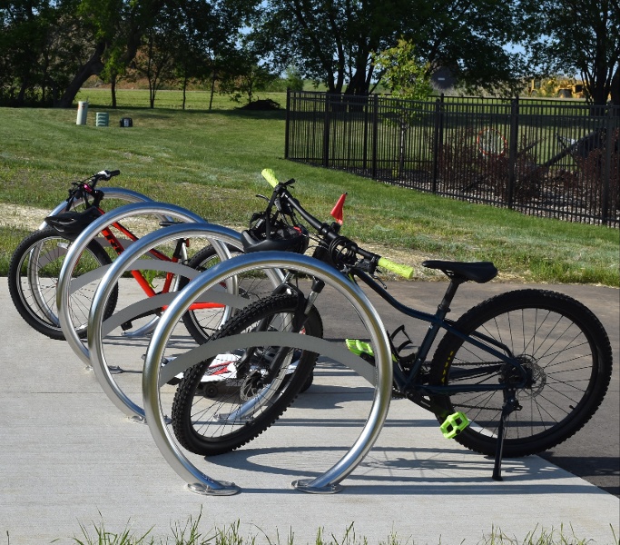 Orion Bike Racks with bikes
