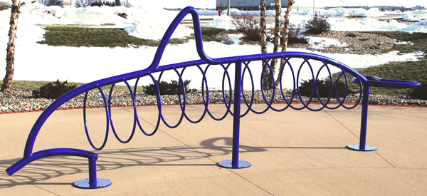 Dolphin-Custom-Bike-Rack