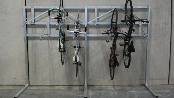 free standing bike storage rack