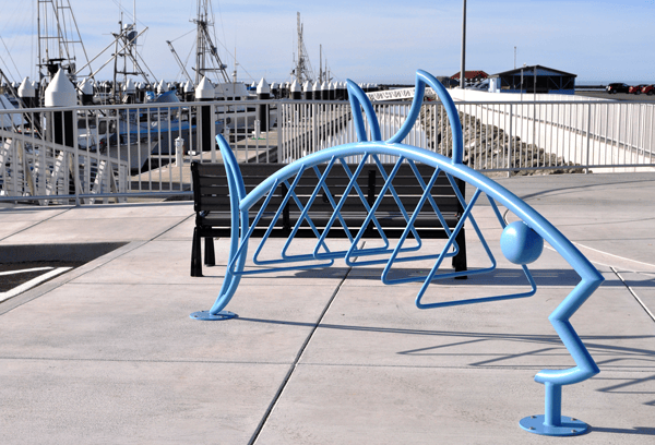 Fun Fish Bike Racks Fish Bike Racks and Other Aquatic Animals