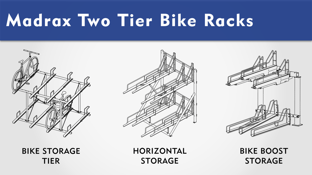 Madrax Two Tier Bike Racks-1