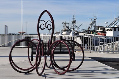 Octopus bike rack