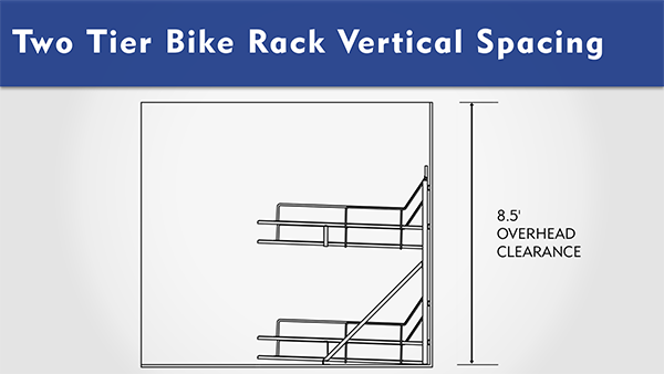 2 tier bike stand