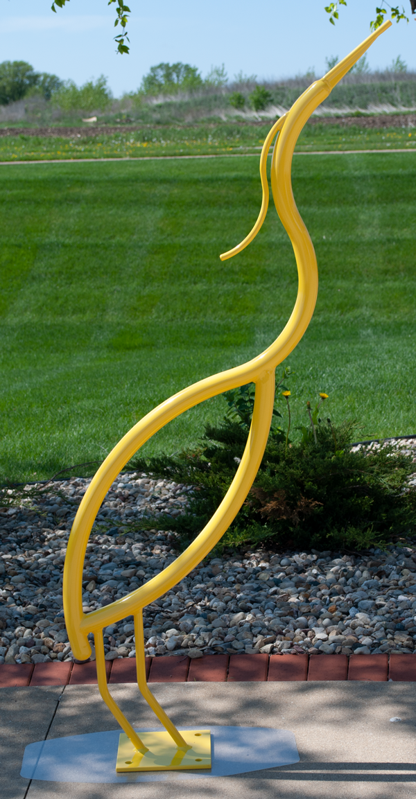 Yellow-Bird-Heron-Bike-Rack