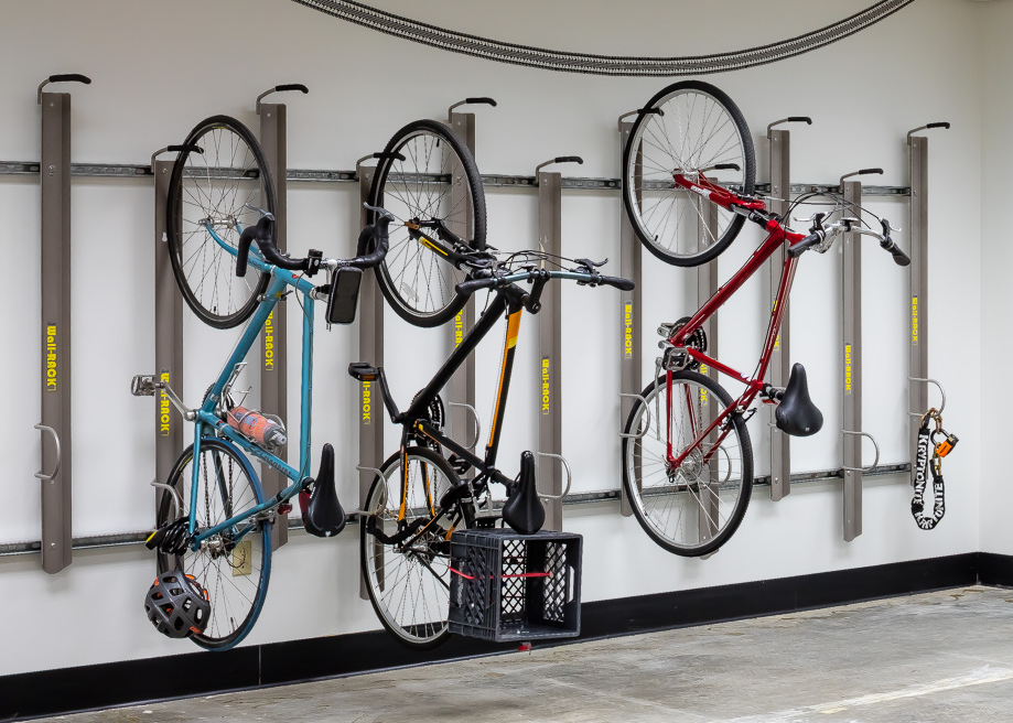 vertical cycle racks