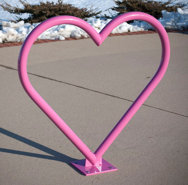 Heart Bike Rack