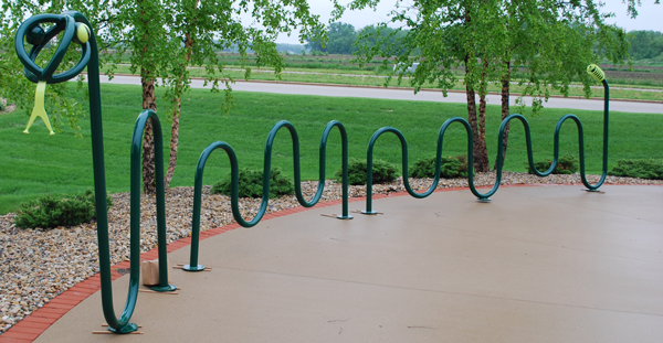 Snake Bike Rack