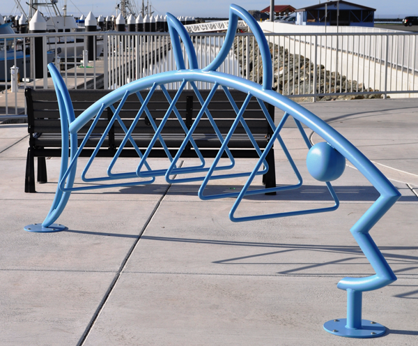 Artistic bike sale racks